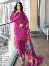 Carnation by Rang Rasiya Embroidered Lawn Suits Unstitched 3 Piece - RR25CL 10 MAHRA